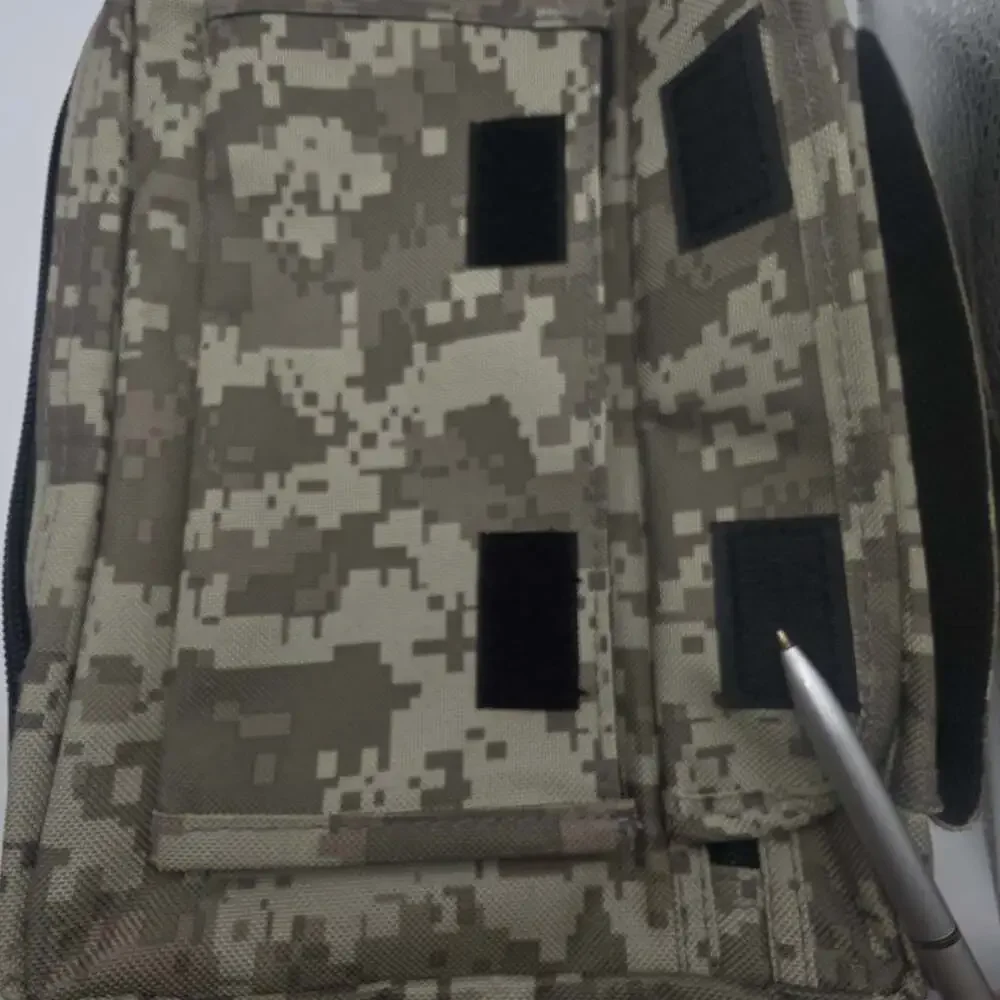 Carry all Case/Book-cover 2 Outer pockets Zip Close Camouflage